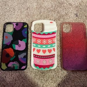 I am saleing iPhone 12 cases  Claire’s brand etc